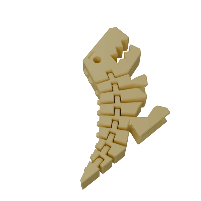 Flexi Rex, 3D-printed by make by arzisoft