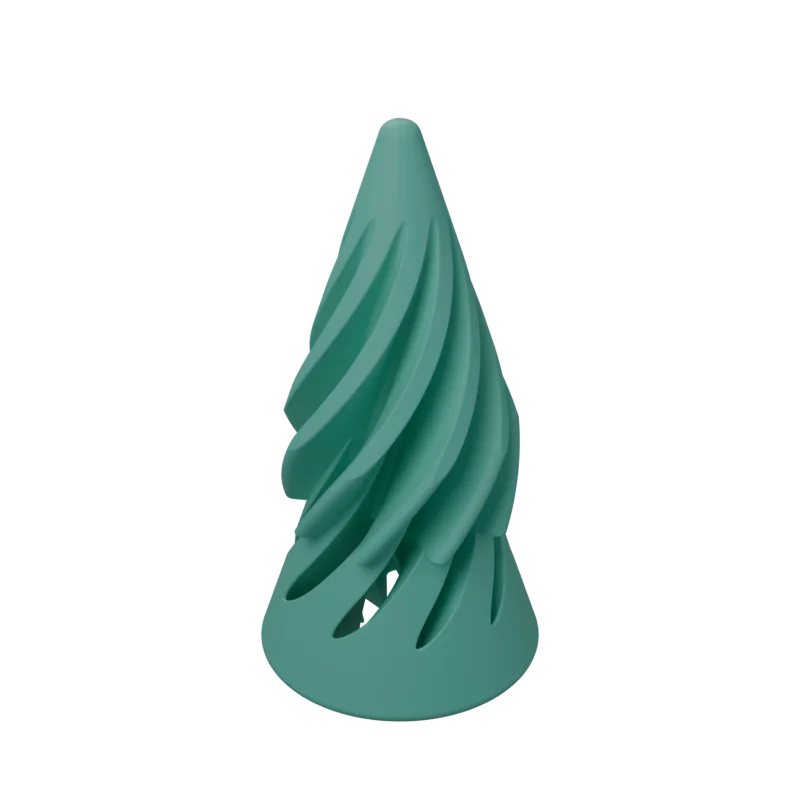 Spiral Cone Fidget Toy, 3D-printed by make by arzisoft